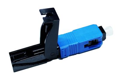 High Speed Fiber Quick Connector Plastic Housing In FTTH Networks