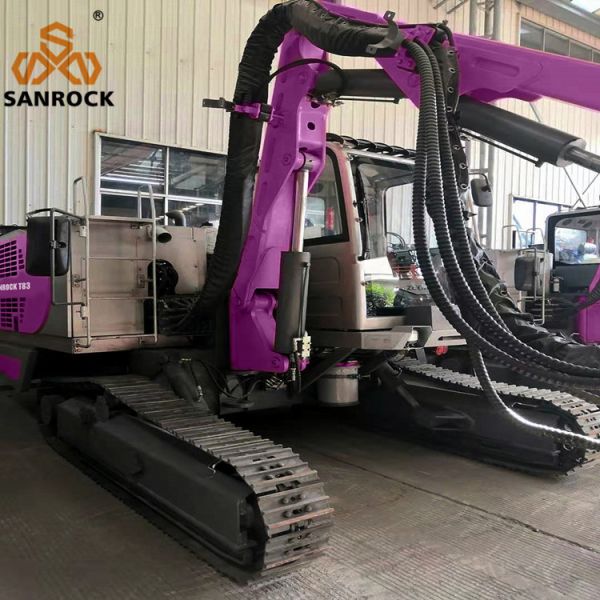 Высококачественная буровая установка Добыча горных скважин Оборудование для бурения скважин Гидравлическая буровая машина