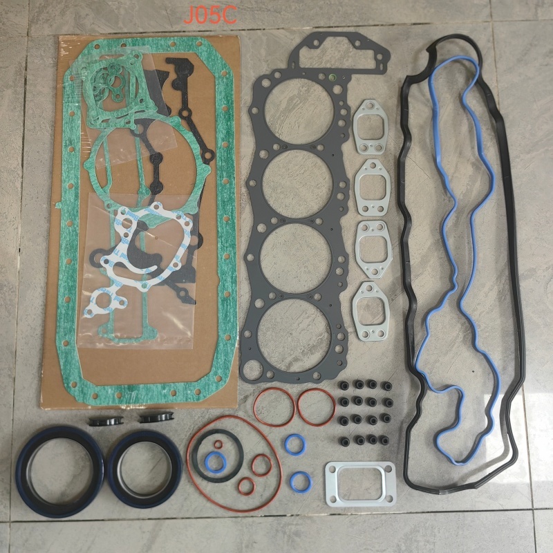 Full Engine Overhaul Gasket Kit Hino J05C Diesel Engine Rebuild Set