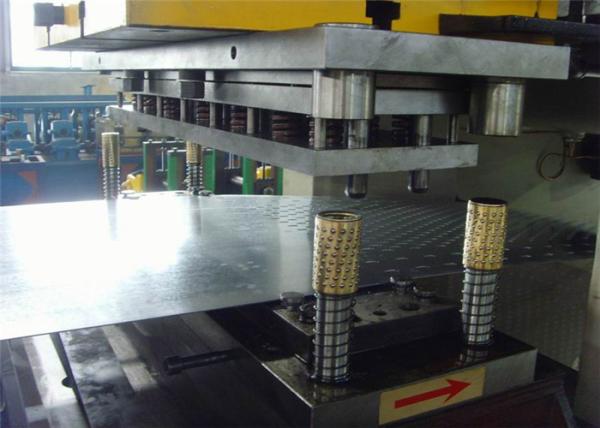 Steel Cable Tray / Strut Channel Support Roll Forming Machine 8-15m/min