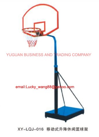 Concave box - type imitation hydraulic basketball stand indoor or outdoor type