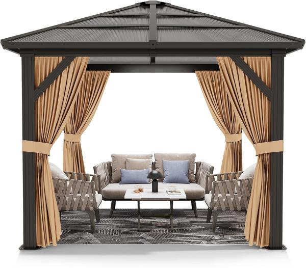 Aluminum Hardtop Gazebos Sustainable Outdoor Structures