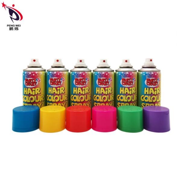 45x110MM Washable Hair Color Sprays Odorless 6 Colors Assorted