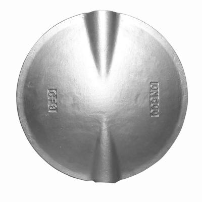 Corpo de válvula de ferro fundido cinza fundição de aço inoxidável válvula borboleta disco de válvula