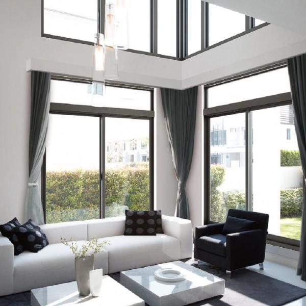Fashion New Design Customizable Aluminum Aluminium Sliding Windows With 2.2 Mm Wall Thickness