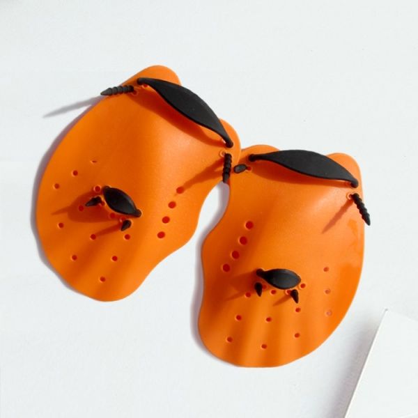 Professional Swim Hand Paddle With Adjustable Straps Anti Slip And Eco Friendly