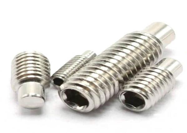 18-8 Stainless Steel Polished  Hexagon Socket Flat Coine Cup Dog Ball Point Grub Screw DIN913 DIN914 DIN915