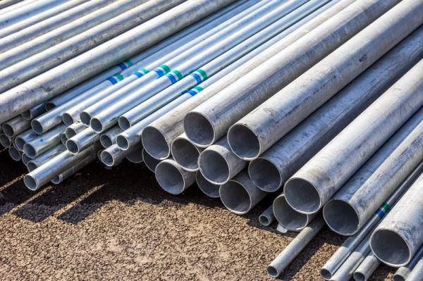 Hot Rolled Galvanized Round Pipe 6mm - 76mm Tube Diameter High Strength