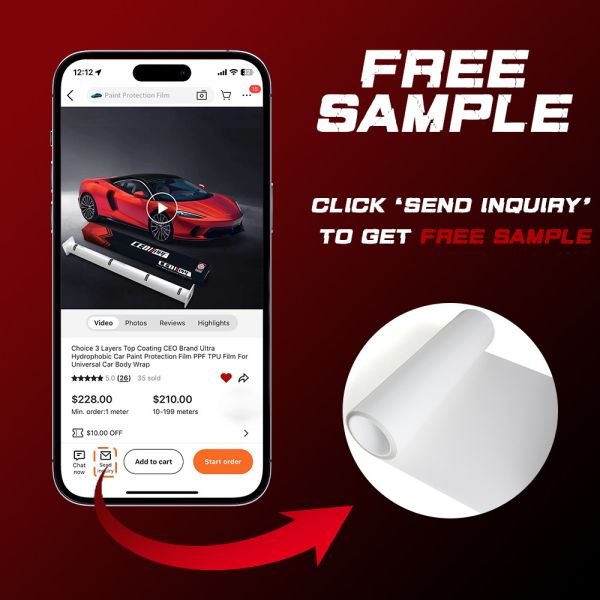 10 лет Гарантия деловые дела 7.5mil TPU PPF Фильмы для кузова автомобилей Краска Защитный пленка от оттенка