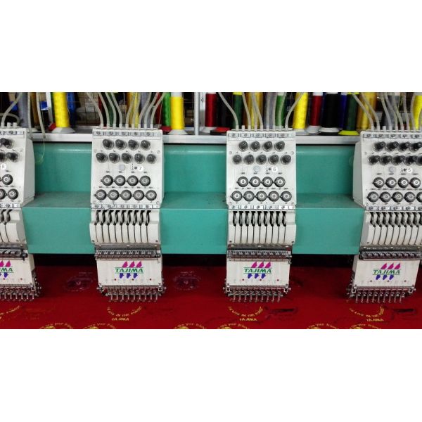 3 Phases Second Hand Tajima Embroidery Machine 380V 50Hz / 60Hz