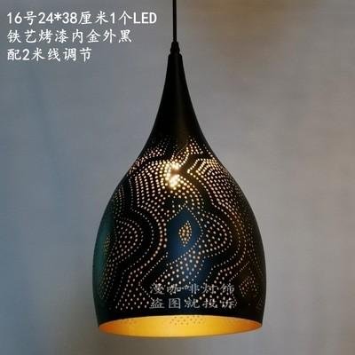 Southeast Asian Retro Vintage Hand Carved Pendant Lights for Living Room Lampshade Pendant light(WH-DC-46)