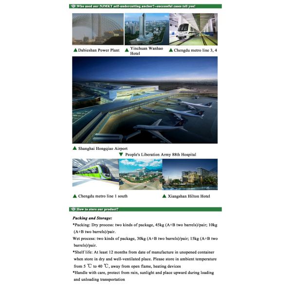 Construction Epoxy Resin High Strength Solution for Metal Surface Repair and Bonding