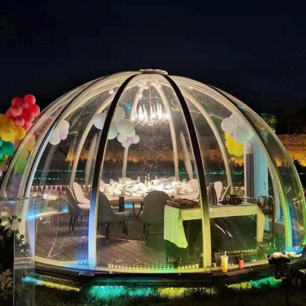 Outdoor camping Spherical star tent Hotel Homestay  Room Star Room pc transparent glass house