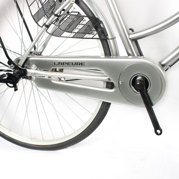 Велосипед в ретро стиле Велосипед для женщин 26 дюймов с ремнем из алюминиевого сплава