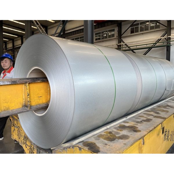 0.42BMT G550 AFP Aluzinc Steel Coil AZ150 Corrugated Sheet Structural Steel ASTM A792M Galvalume Steel Anti-Finger Print
