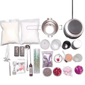 Cera Vegetal Diy Kit de Velas de Soja Kit de Fabricação de Velas de Soja