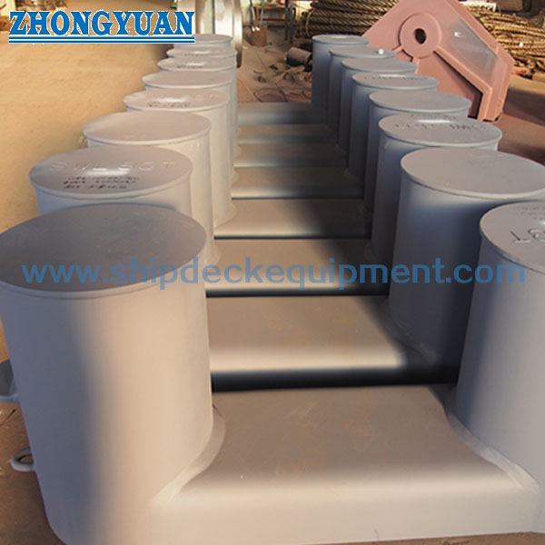 Тип пал GB/T 554 c стальной двойной Bitt с узким низкопробным кораблем буксируя оборудование