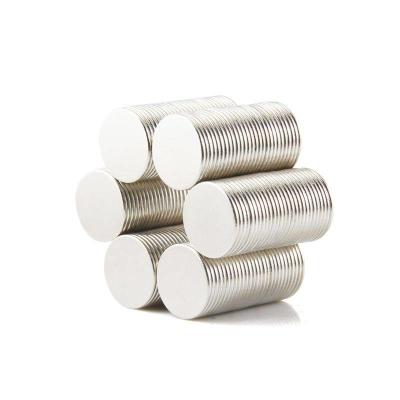 Botões magnéticos fortes circulares Ímãs redondos de neodímio 10x10mm 15x3mm