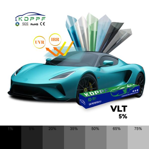 Easy Install Clear Inside Car Window Solar Films 99% UVR Removable Car Window Tinting