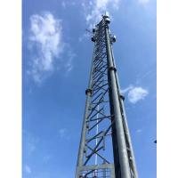 Dos pés móveis da torre quatro da pilha da resistência do vento equipamento de rádio da transmissão de tevê