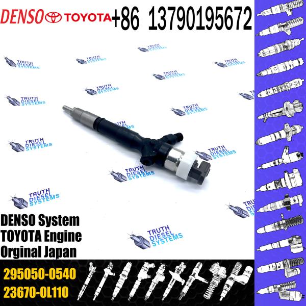 Motor Toyota HILUX VIGO 2KD DENSO injector diesel 23670-30310 2367030310 SM295050-0810 295050-0540