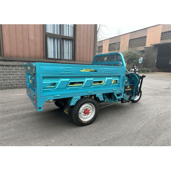 1200 Вт электрический грузовой трехколесный велосипед с передним барабаном / задним барабанным тормозом Номинальная нагрузка 260 кг