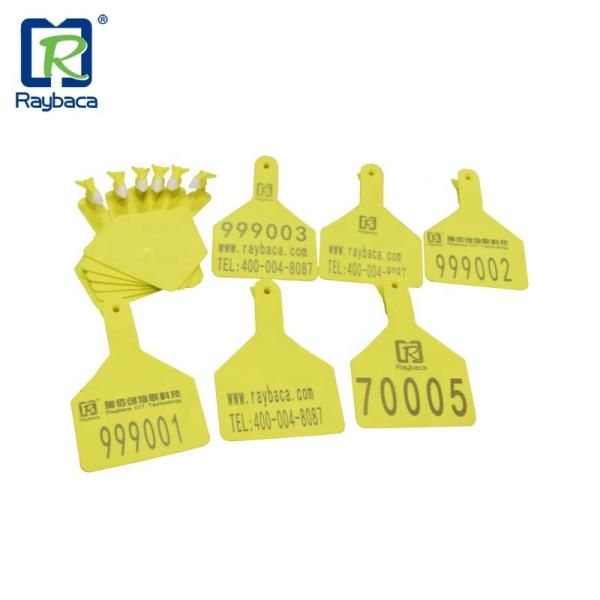 Uma etiqueta de orelha animal da parte RFID para o gado, gado personalizado etiqueta ETP-04