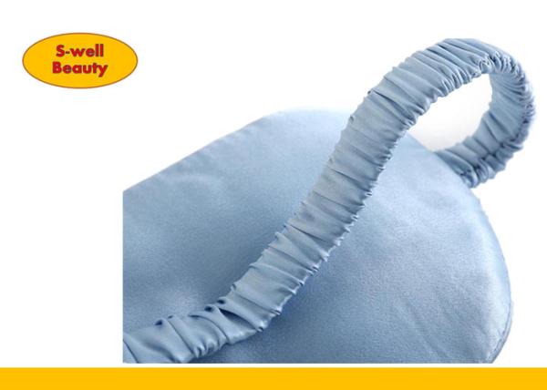 silk soft eye mask Factory direct supply 100% luxury silk sleep travel eye mask with gift boxes