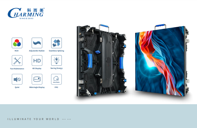 Настенный дисплей СИД этапа события арендный видео-, крытый экран 500x1000mm СИД P3.91