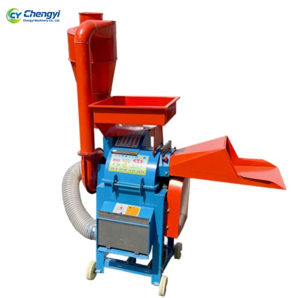 Steel Self Priming Grass Pulping Machine High Performance Forage Grinding Equipment