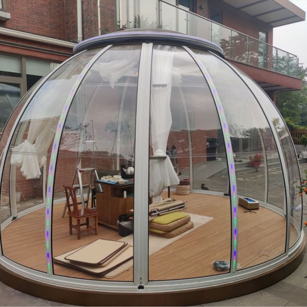 Mobile room theme restaurant Scenic area  room outdoor transparent sun room