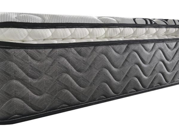 11 Inch Knitted Fabric Cover 3 Zoned Latex Mattress With Spinal Care System