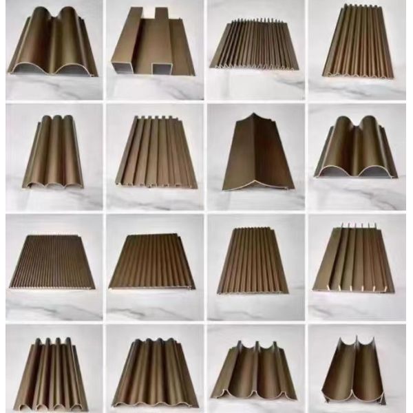 High Standing Edge Corrugated Aluminum Panels Ventilation Waterproof Thermal Insulation