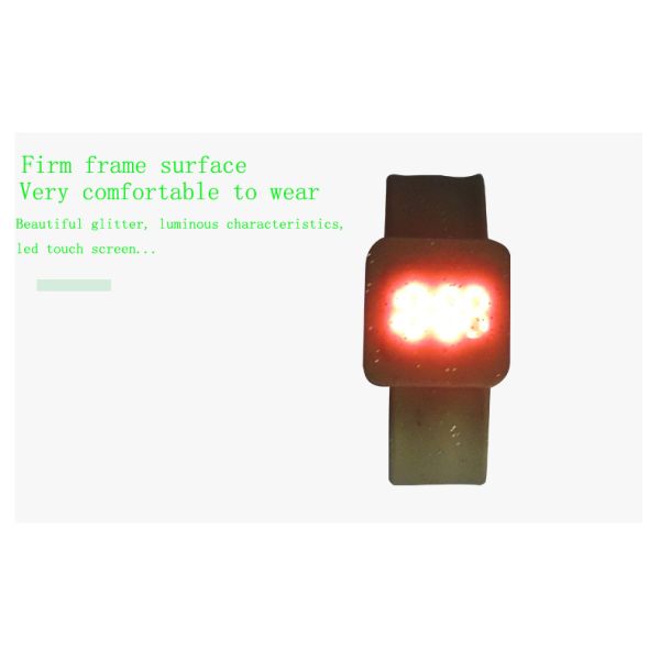 led electronic Children's Silicone watch custom OEM logo pat table princess cartoon fruit watch