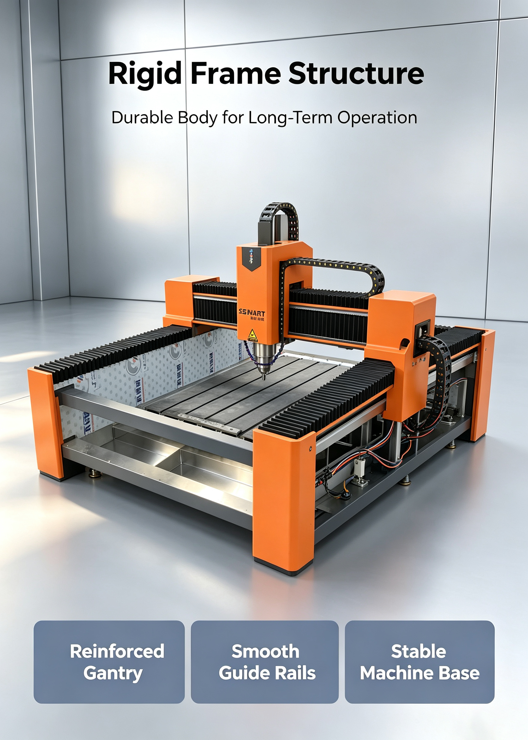 Industrial Chamfer Saw Model ZS1325 with Precision Cutting Accuracy Plus or Minus 0.1 Millimeter Suitable for Various Voltage Inputs