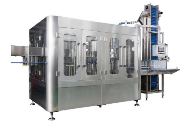 Dia 110mm Water Packing Machine 0.2Mpa Water Filling And Capping Machine