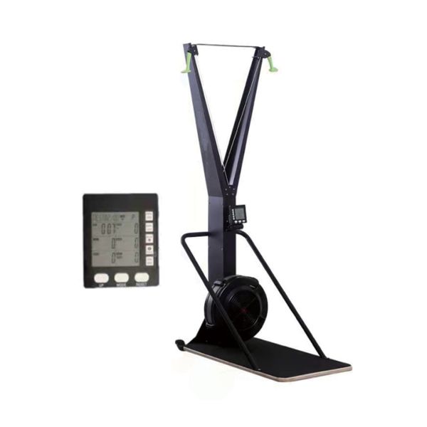 Mid Fan Ski Machine U+NF18 Cardio Gym Equipment Indoor Exercise Low Step Comfortable