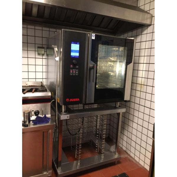 JUSTA WR-10-11 Western Kitchen 18KW Electric Combi Steamer Oven 10-Tray GN 1/1