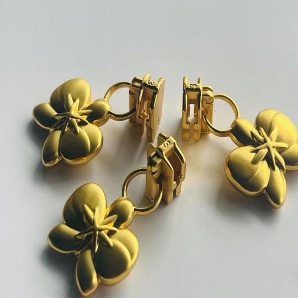 Zinc Alloy Handbag Making Supplies Hardware Golden Metal Luggage Racks