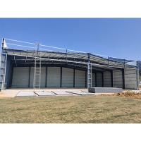 Edificio de estructura de acero ligero y extraíble garaje o almacén para aparcamiento de automóviles
