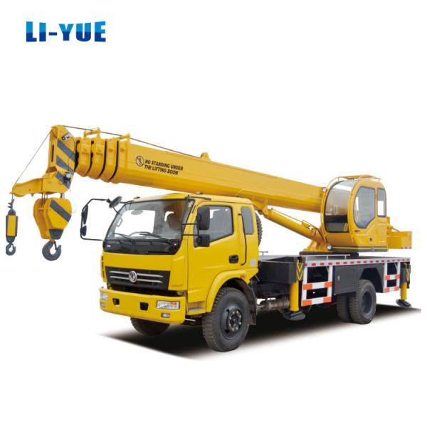 Custom 6 Tons Mini Crane Truck Mounted Crane For Construction
