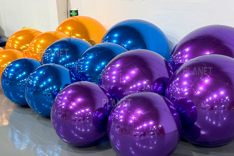Wholesale Durable Giant Shinny Inflatable PVC Mirror Ball for Stage Hanging
