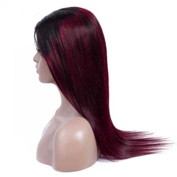 Silky Straight Human Hair Extensions For Ombre Hair No Shedding