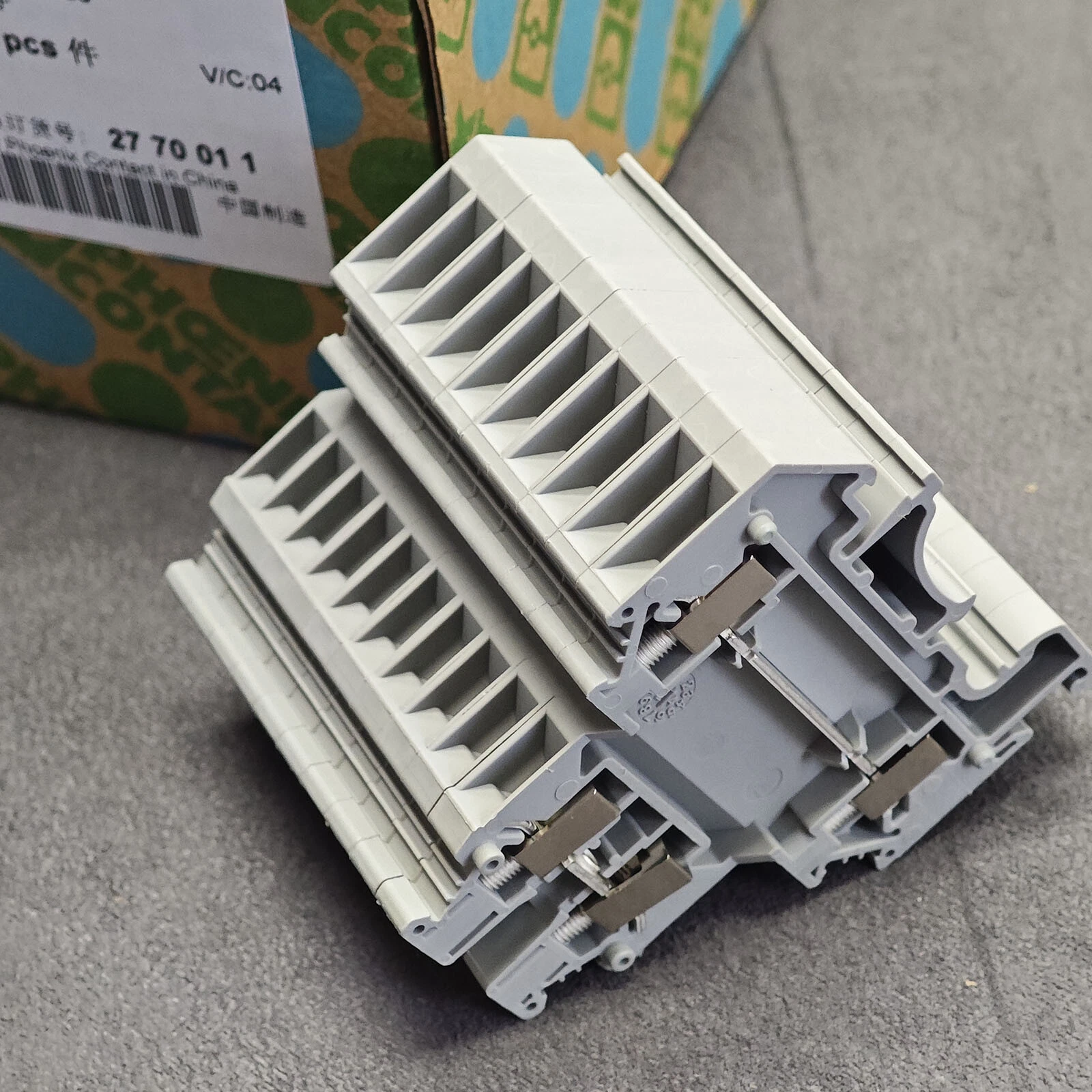 Phoenix Contact Screw Terminal Blocks 2770011 UKK 3 - Double-level terminal block Phoenix connector