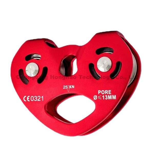 クライミング ダブルポリーハート形 高空輸送ケーブル 横断装置