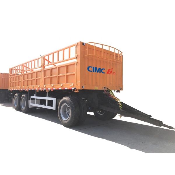 Semi-Trailers with T700/Q345 Steel Main Beam 60 Years of CIMC HUAJUN Dependabili