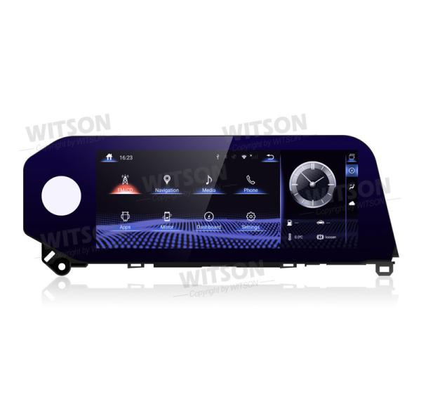 12.3'' Screen For Lexus ES 300h 350 2022-2023 Left Hand Driver Car Multimedia Stereo GPS CarPlay Player