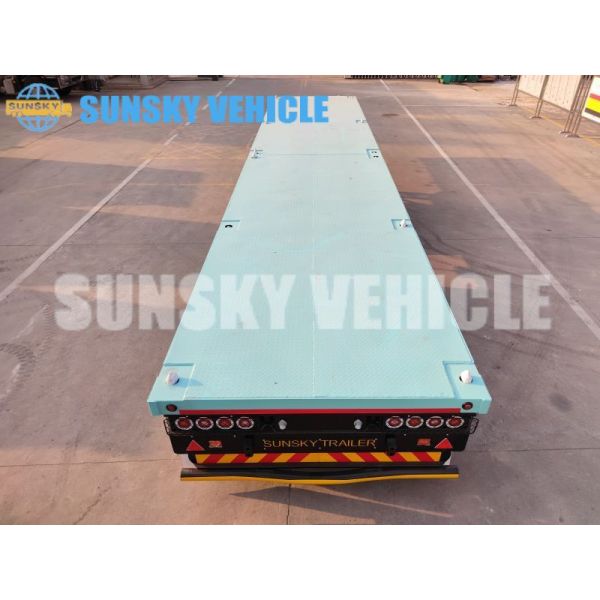 Semi Trailers Flatbed Trailer 40Ft Flatbed Trailer 3 Axle 40 Ft Flatbed Trailer