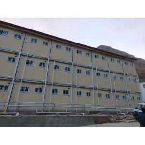 Light Steel Structure Prefabricated Apartment Office Construction Modular