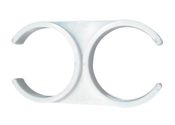 Clear Plastic Cartridge Filter Vessels For Residential RO Water Purifier Single O Ring 2.5 / 10